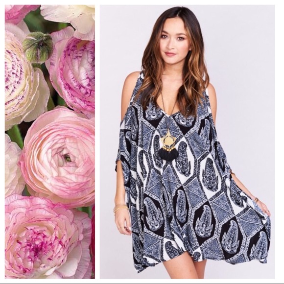 Show Me Your MuMu Dresses & Skirts - Show Me Your MuMu Peta Boo Tunic Mu Cloud Lg EUC